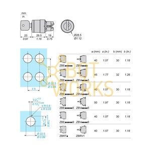 Schneider Electric ZB5AG8 - Neuf - Product Image 1