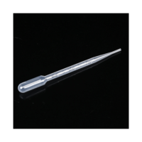 Pipette Pasteur 3ml Spécifications avec échelle Épaississement Fournitures de laboratoire Tuyau gradué Pipette compte-gouttes jetable en plastique