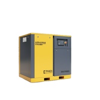 Compresseur d'air à vis à vitesse variable 90 kW 120 CV 7-10 bars, refroidi par air, conception stationnaire, fonctionnement silencieux pour la transformation des aliments