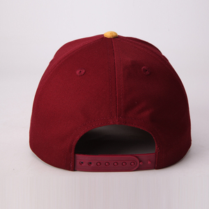 Casquette de baseball unisexe personnalisée de haute qualité, broderie 3D de luxe, streetwear, casquette de sport, sergé de coton, bordure en daim contrastée - Product Image 4