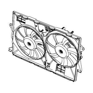 Ventilador de Radiador para JEEP Cherokee 68164091AA, Ventilador Eléctrico de Refrigeración 2015-2019, Pieza de Repuesto - Product Image 3