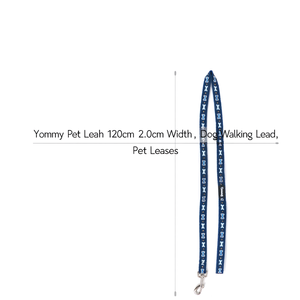 Guinzaglio per Cani Yommy 120cm Larghezza 2.0cm con Motivo a Ossa - Product Image 3