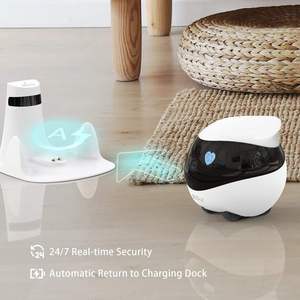 Robot compagnon pour animaux <span class=keywords><strong>de</strong></span> compagnie Ebo Se, <span class=keywords><strong>jouet</strong></span> interactif électronique pour chat, caméra robotisée, application intelligente <span class=keywords><strong>de</strong></span> contrôle, pour enfants et personnes âgées. - Product Image 2