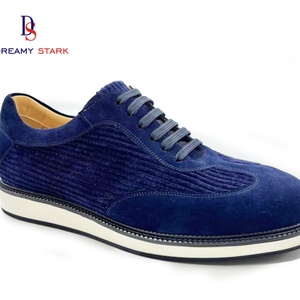 Chaussures en cuir véritable personnalisées Dreamy Strark pour hommes, nouveaux modèles, chaussures en cuir de vache pour hommes, baskets décontractées personnalisées - Product Image 2