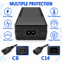 Adaptateur secteur de bureau 12V 4A 48W fiable avec prise EU pour PC tout-en-un et bureau électrique réglable en hauteur - Vente en gros usine