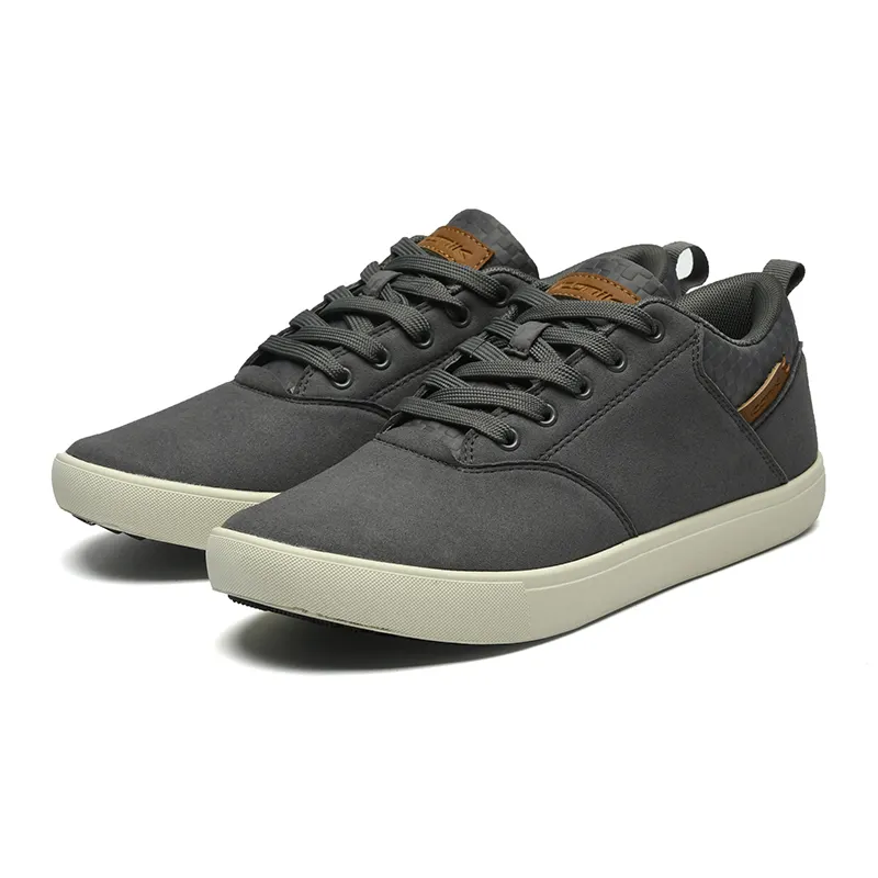 Popular Design Microfiber Leather Low Top Fashion Sneakers Men's Casual Shoes