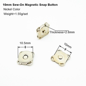 10Mm, 14Mm, 18Mm May Trên Nút Chụp Từ Tính Với Màu Niken - Product Image 2