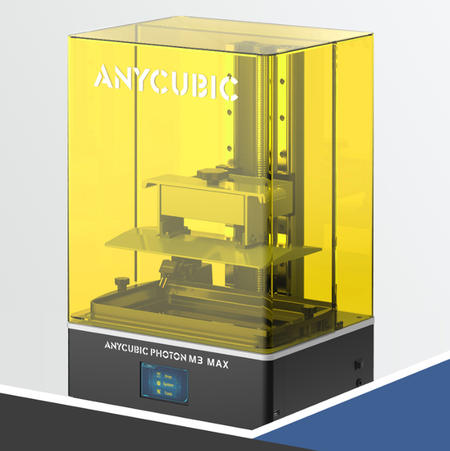ANYCUBIC Photon M3 Max 3d Printer Large Size High Precision Ball Screw Hands Free LCD Resin 3D Printer