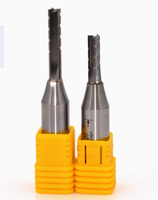 1/2 inci batang padat karbida 6*12mm 6*15mm6*20mm.6*25mm TCT tiga galur lurus Milling Cutter 3F Router Bit Altin ODM untuk