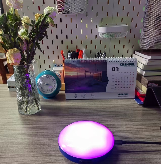 ZOOMCARE RGB Ambient Light APP Control Smart Medicine Reminder Lamp Healthcare Device LED Atmosphere Light Organic Material for