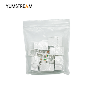 Mini tipo Toolless 180 gradi non schermato 8 p8c Utp Cat6 connettore Jack Keystone con otturatore - Product Image 6