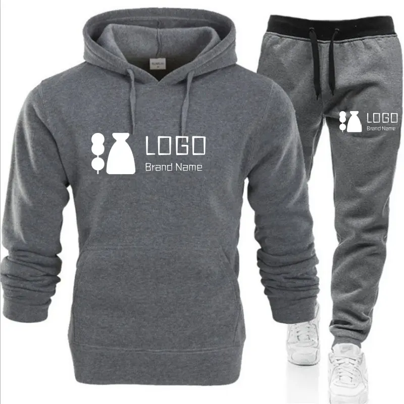 Hoodie Manufacturers Athleisure Casual Streetwear Man Clothing Jogger Sets Brand Track Suit Hoodies Sweatset Tracksuit for Men