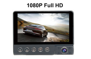 Dashcam Auto-DVR 4 Zoll Touchscreen FHD 1080P <span class=keywords><strong>3</strong></span>-in-1 Dual-Linsen Auto-Videorekorder 170° Parküberwachung Rückfahrkamera - Product Image 3