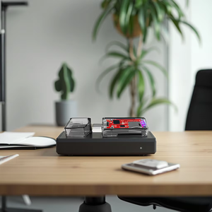 <span class=keywords><strong>AOTECH</strong></span> USB3.2 Gen1 USB Type-C Lecteur de carte mémoire externe universel prend en charge les cartes SD TF CF XD SM 5Gbps - Product Image 2