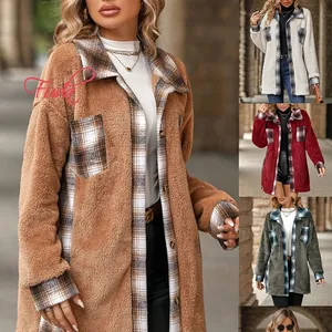 FUDA T55 Luxurious Floor Coat Mong-olian La-mb Winter Extra Long Fur Coat