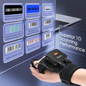 Eyoyo-Pulsera portátil con Bluetooth 2,4G, escáner de código de barras 1D inalámbrico, funciona con tableta, <span class=keywords><strong>iPhone</strong></span>, Android, iOS, PC - Product Image 5