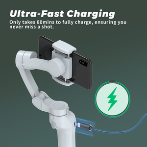 L7c chống rung điện thoại thông minh chụp Gimbal 3 stabilisateur Selfie Stick với điện thoại theo dõi Live Kit điện thoại di động ổn định - Product Image 5