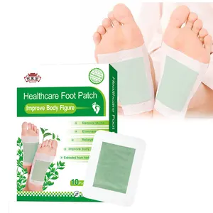 OEM Manufacturer Natural Wormwood Detox Foot Pads Foot Cleaning And Care Relieve Body Stress Improve Sleep Detox Foot Patches