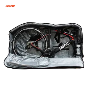 Beste verkopen Nylon 900D zachte reistas Fiets vervoer case racefiets zachte fietstas bike