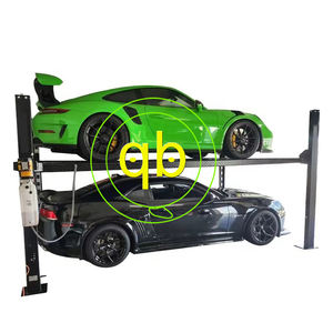 自動駐車場用ステレオ倉庫設備4ポストダブルデッキSUVパーキングリフト - Product Image 4