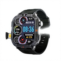 Reloj Inteligente Redondo Popular BW18, Compatible con Tarjeta SIM, Llamadas Independientes, Linterna, Cámara, Seguimiento Deportivo y de Salud, Relojes Inteligentes