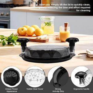 Kolay temiz plastik tavuk meme parçalayıcı öğütücü manuel mutfak aracı ile büküm orta plaka mutfak robotu ve et Tearer - Product Image 4