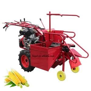 Widely Used Corn Reaper Mini Corn Combine Harvester For Sale Corn Reaper Machine Small 10hp Maize Harvester Machinery