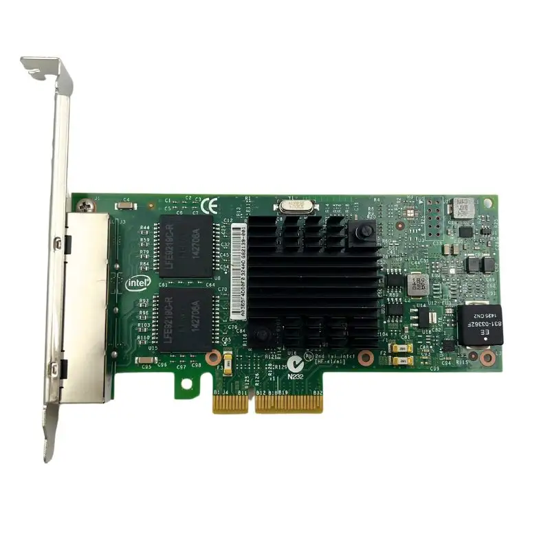 I350-T4 4-Port PCI Express Network Card with RJ45 Intel i35 1G Ethernet Network Adapter i350-T4 Ethernet Interface