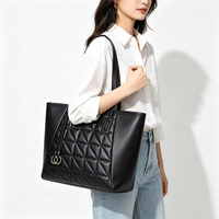 Nouveau Sac à Bandoulière et Fourre-tout pour Femme 2026, Personnalisable avec LOGO, Tendance et Simple, Motif Diamant, Sac Porté Épaule ou Sous le Bras