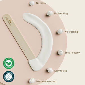 Lifestance Cire dure dépilatoire naturelle et biologique, sans allergène, sans bris, à poids personnalisable, marque privée, vente en gros, indolore - Product Image 5