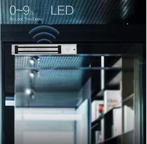 Đứng Một Mình Kiểm Soát Truy Cập Hệ Thống <span class=keywords><strong>Kit</strong></span> 180Kg Điện Khóa Từ 12V Cung Cấp Điện Cho Cửa Khóa YM-180N(LED) - Product Image 4