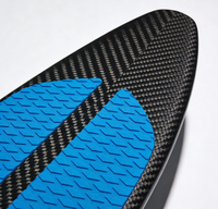 Planche de surf en fibre de carbone - Technique de tricotage - Utilisation en extérieur pour garçons et filles - Très légère