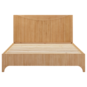 Solid Wood <b>Bed</b> <b>Frame</b> Vintage Style Bedroom Furniture Sustainable Home Furniture Good Quality Wooden <b>Bed</b> - Product Image 5