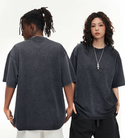 T-shirt vintage surdimensionné en coton 100% de haute qualité, streetwear pour homme, personnalisation en gros, t-shirt pour homme