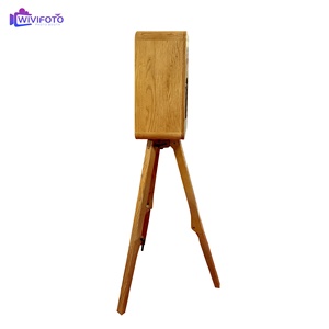 Photobooth Appareil Photo Reflex Numérique Écran 18,5 Pouces Couleur Bois pour Fête <span class=keywords><strong>Mariage</strong></span>, <span class=keywords><strong>Prix</strong></span> Cabine Photo Vintage en Bois - Product Image 5