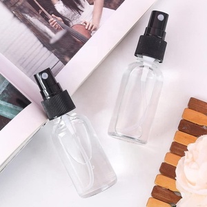 Botellas de vidrio Boston de niebla fina de 1Oz y 2oz con rociador negro Viales pequeños vacíos <span class=keywords><strong>para</strong></span> limpieza del <span class=keywords><strong>cabello</strong></span> de belleza de baño - Product Image 5