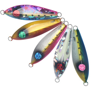 Señuelo de pesca de 120g, cebo artificial de plástico para pesca de lubina en barco en el océano. - Product Image 5