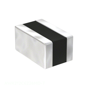 ตัวเก็บประจุเซรามิก AWK212C6226MD-T CER 22 uF 4V 0508 0508 (1220เมตริก) ยึดพื้นผิวตัวเก็บประจุแบบ - Product Image 1