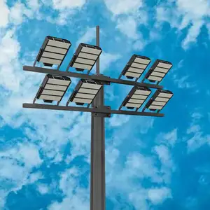 สนามฟุตบอลสนามกีฬา ZGSM ลานจอดรถสนามบิน ไฟส่องสว่างเสาสูง 20 เมตร 25 เมตร - Product Image 1