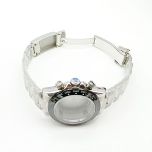 Ensemble boîtier et bracelet de chronographe mécanique à six broches en acier inoxydable 304 de 40 mm compatible avec le mouvement 3836 - Product Image 3