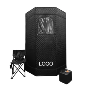 2024 Top Seller Folding Recovery Hot Steam Box Portable Indoor & Outdoor Personal Steam Sauna for Therapy