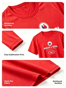 Maglietta Personalizzata in Poliestere per le Elezioni Filippine AKAY Ni <span class=keywords><strong>SOL</strong></span> PartyList 141, Stampa Completa, <span class=keywords><strong>T</strong></span>-Shirt Promozionale per Campagna Politica e Ralli Elettorali - Product Image 6