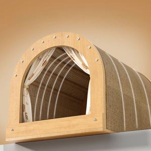 Lit surélevé de luxe pour chien, ellipse, en sisal, écologique, résistant aux morsures, imperméable, pour bouledogue français - Product Image 6