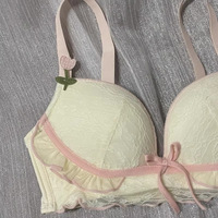 Ensemble de soutien-gorge pour femmes, style japonais, dentelle douce et confortable, pour petites poitrines, anti-affaissement