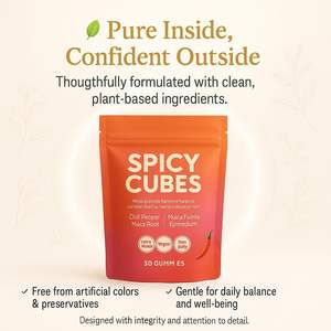 Bonbons gélifiés épicés OEM favorisant l'équilibre hormonal, bonbons gélifiés pour la santé, calme et intimité, bien-être - Product Image 5