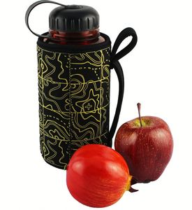Manchon isotherme en néoprène pour bouteille d'eau de 32 oz, housse de protection pour bouteille de 32 oz avec poignée - Product Image 4
