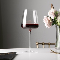 Vente en gros de gobelets à vin élégants, flûtes à champagne transparentes, verres à vin à pied ultra-fin et à fond plat