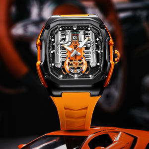 Reloj de Cuarzo de Lujo para Hombre, Diseño Creativo, Tridimensional, Transparente, Luminoso, Resistente al Agua, Envío Directo - Product Image 4