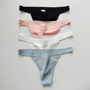 Tangas Sexys Multicolores para Mujer, Cómodas, Transpirables, de Tiro Bajo, Ropa Interior Romántica de 4 Capas, Talla Grande XL, Tejidas, ODM - Product Image 3