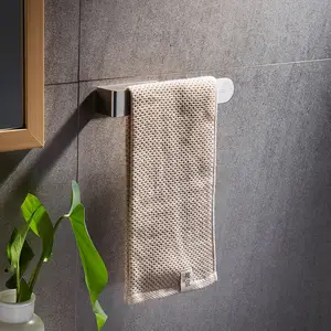 Factory Direct Selling Stainless Steel Towel Rack Bathroom Simple Wall Mount Towel Rack